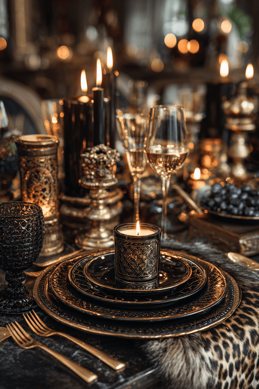 27 Fabulous Black and Gold Dinner Party Ideas for a Glamorous Celebration