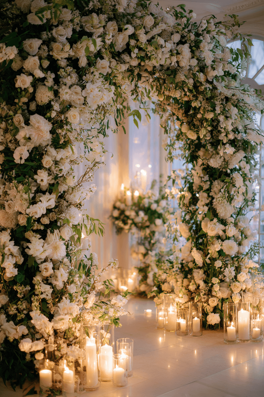 27 Floral Arch Wedding Ideas to Create the Ultimate Ceremony Backdrop
