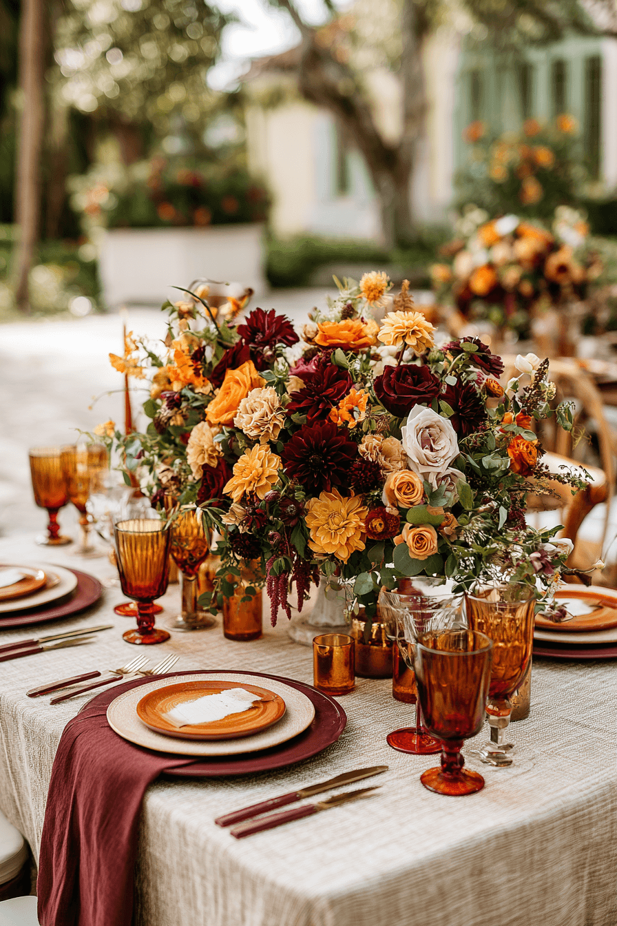27 Cozy Fall Outdoor Wedding Ideas for a Romantic Autumn Ceremony