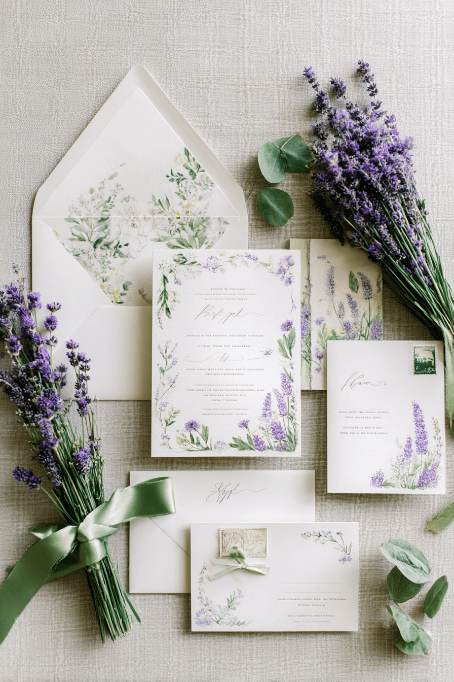 27 Lavender and Sage Wedding Inspirations for a Soft and Timeless Look