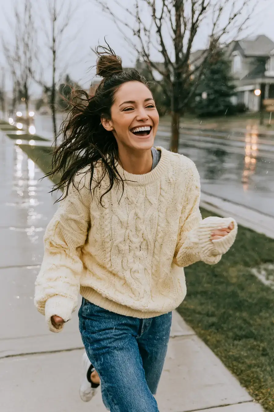 27 Chic Rainy Day Outfits You'll Want to Wear All Season