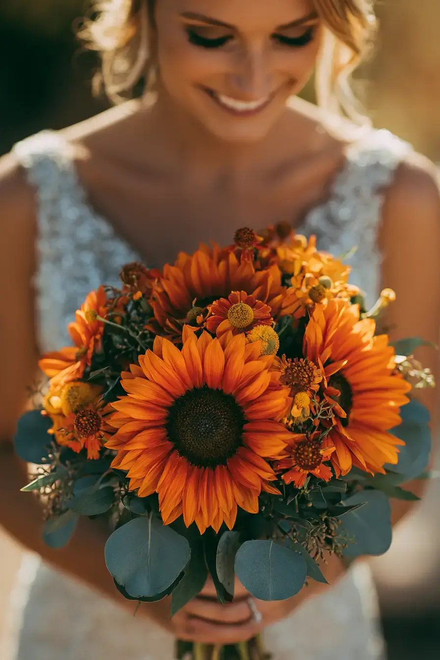 27 Elegant Burnt Orange Wedding Flower Ideas for a Timeless Look