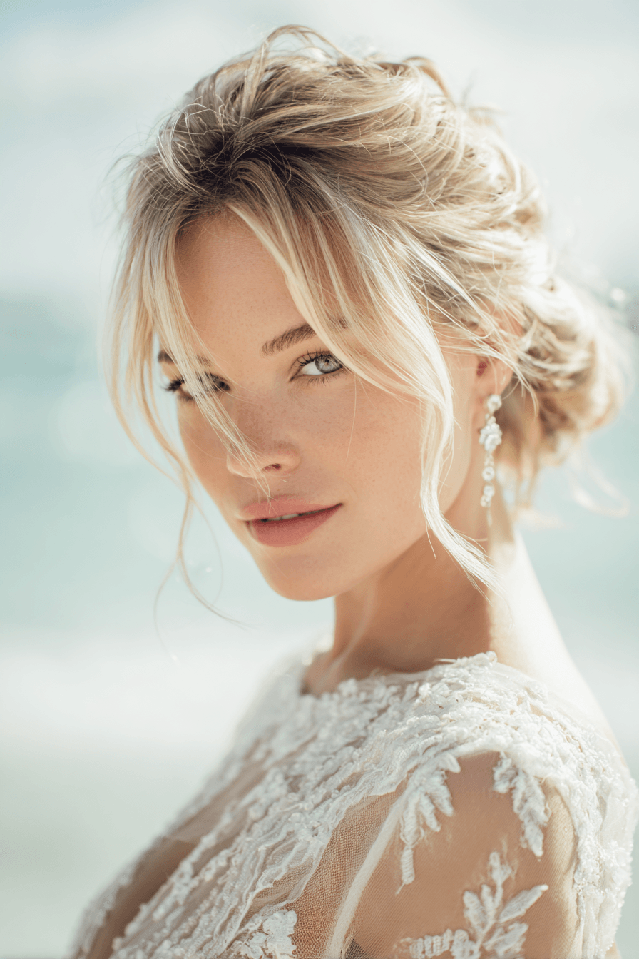 27 Effortless Beach Wedding Hairstyles for a Natural Bridal Glow