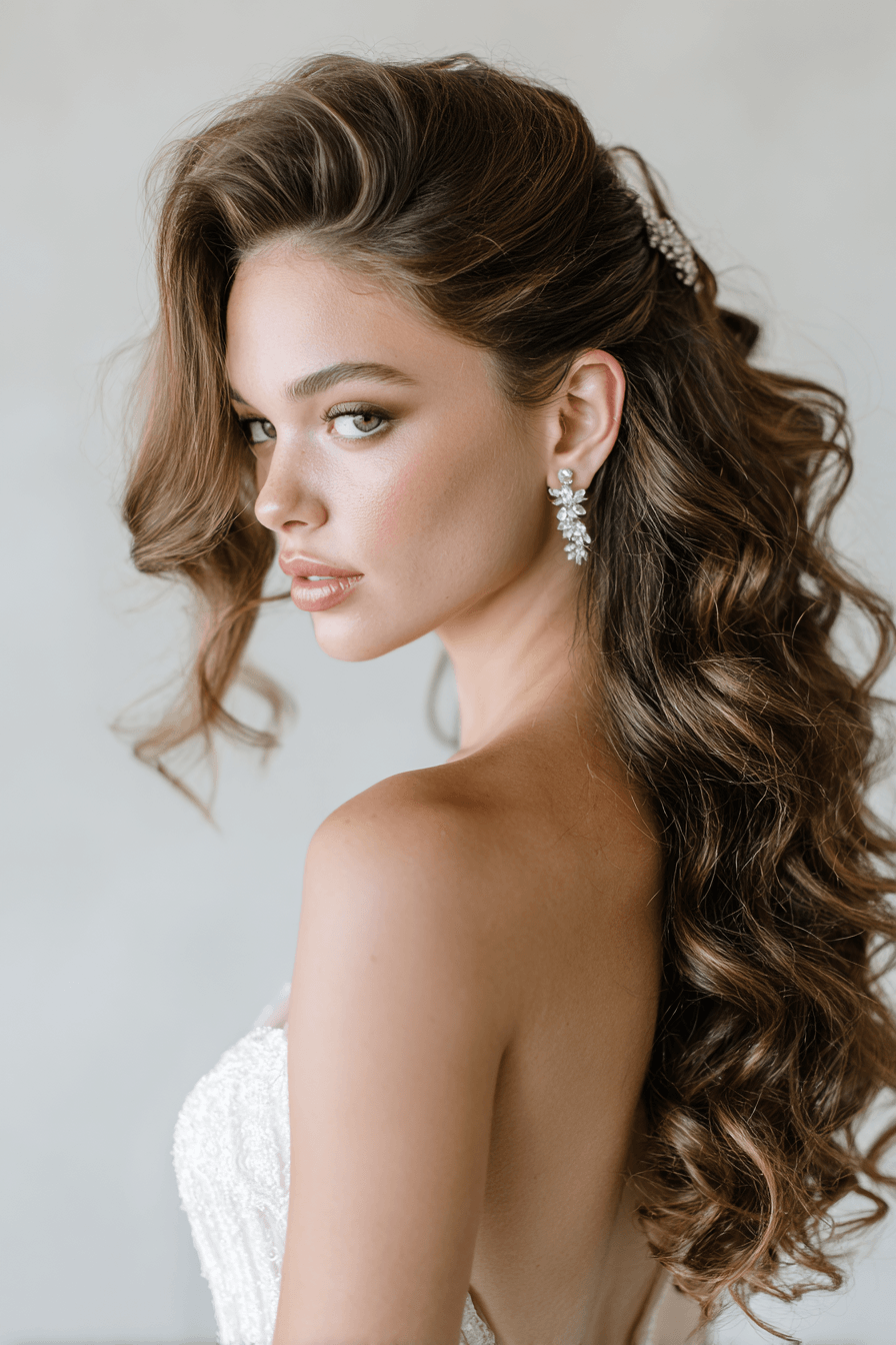 27 Stunning Curly Hair Wedding Styles for Every Bride