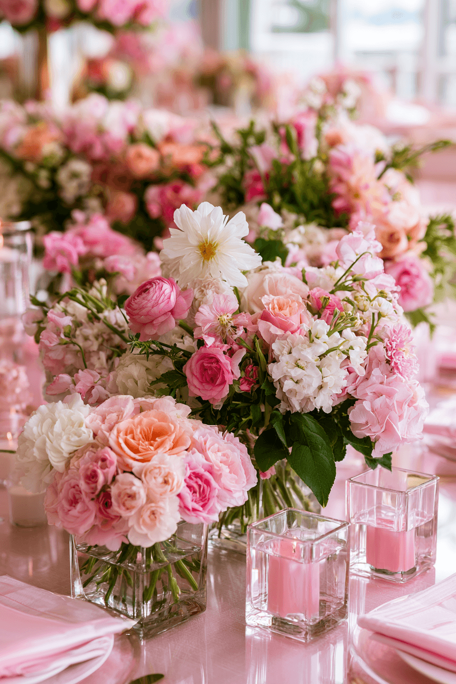 27 Pink and White Birthday Decor Ideas for an Elegant Celebration