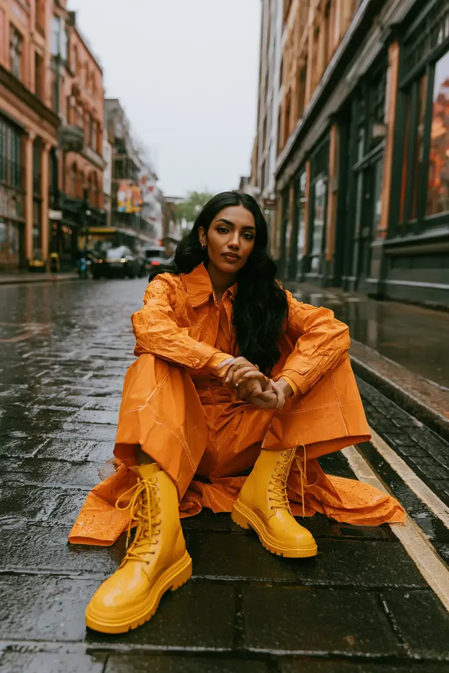 27 Chic Rainy Day Outfits You'll Want to Wear All Season