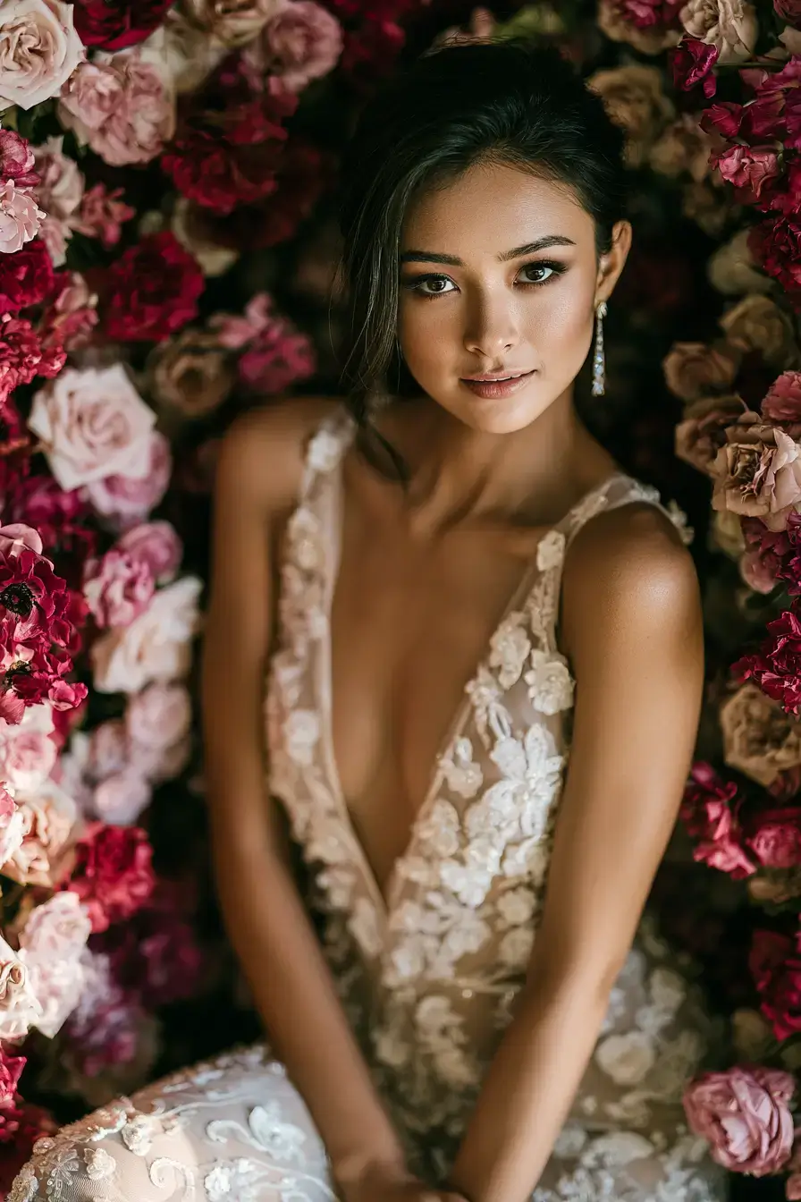 27 Beautiful Burgundy and Blush Wedding Color Combinations
