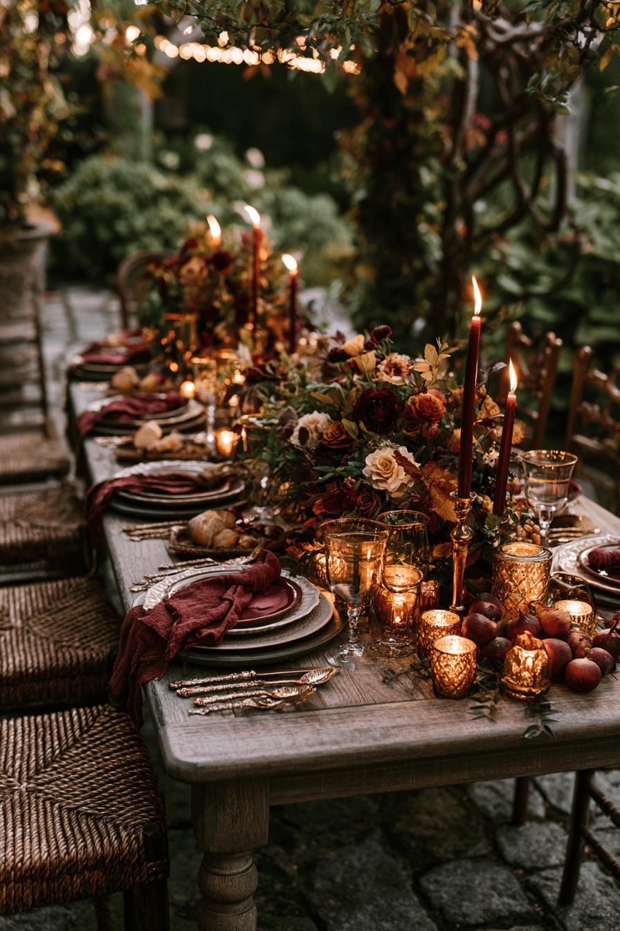27 Cozy Fall Outdoor Wedding Ideas for a Romantic Autumn Ceremony