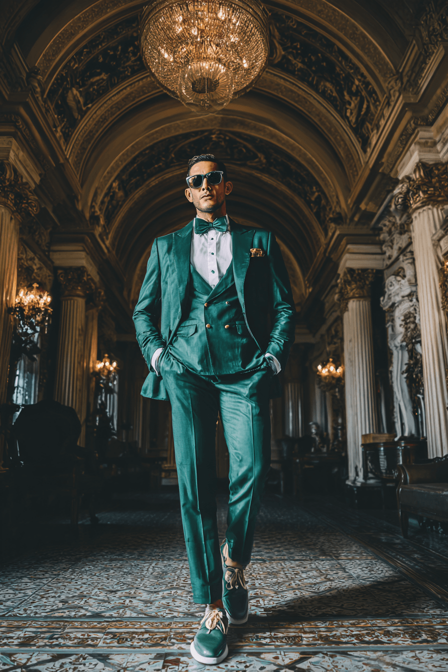 27 Green Groom Attire Combinations for a Sophisticated Wedding