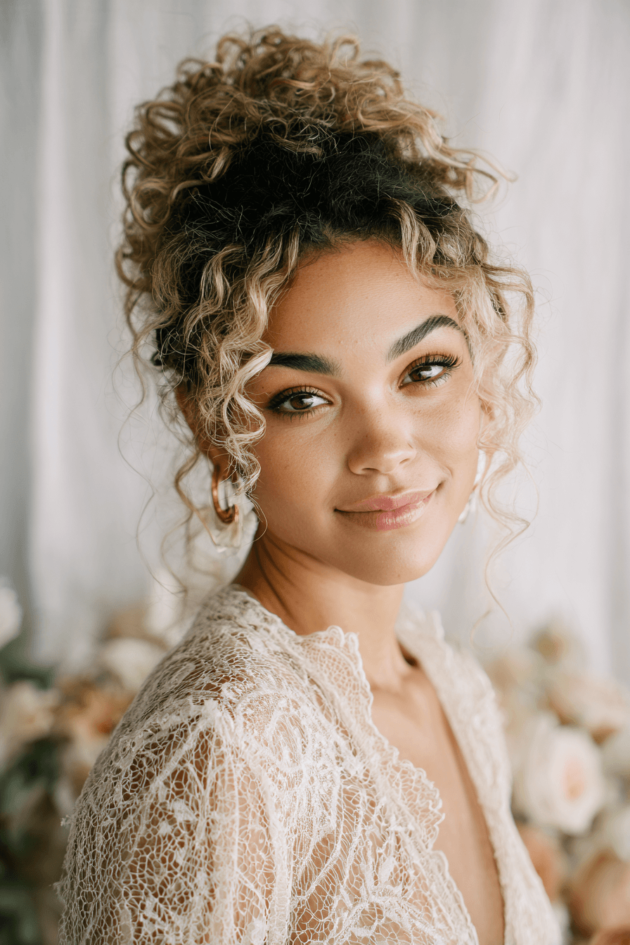27 Stunning Curly Hair Wedding Styles for Every Bride