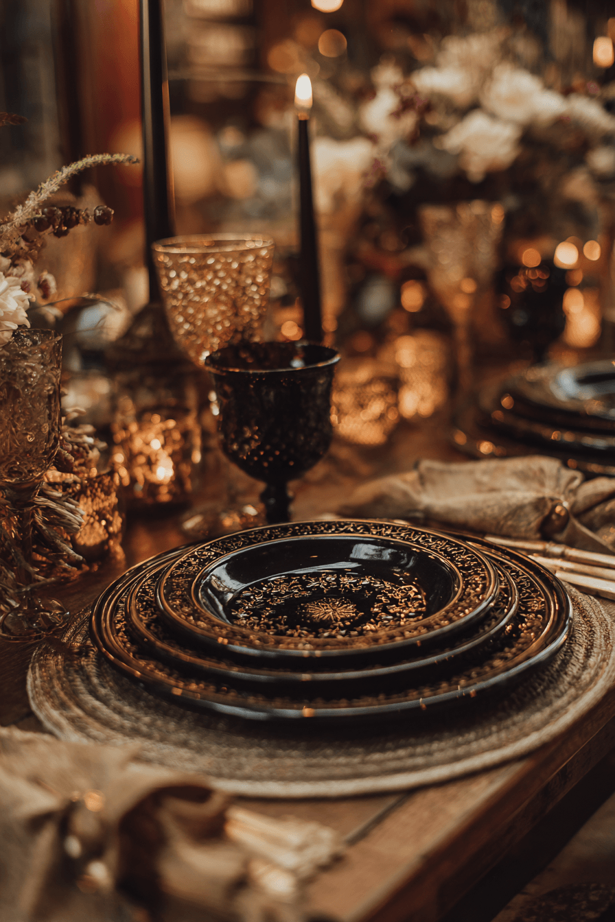 27 Fabulous Black and Gold Dinner Party Ideas for a Glamorous Celebration