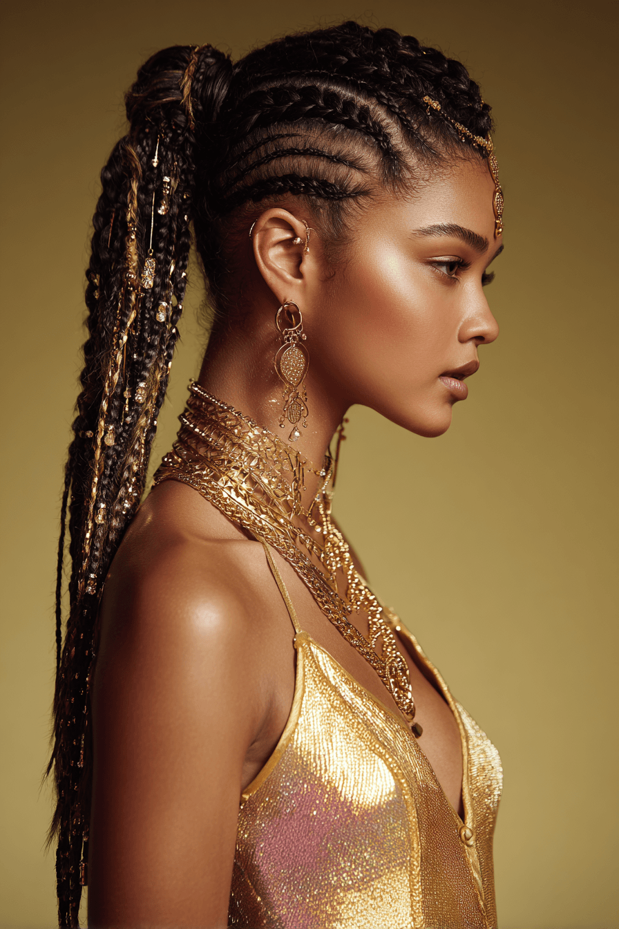 27 Chic Braided Cornrow Hairstyles for a Fresh New Look
