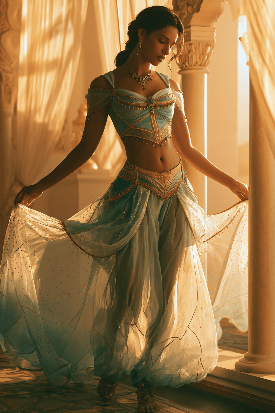 27 Dreamy Jasmine and Aladdin Costumes to Bring Agrabah to Life