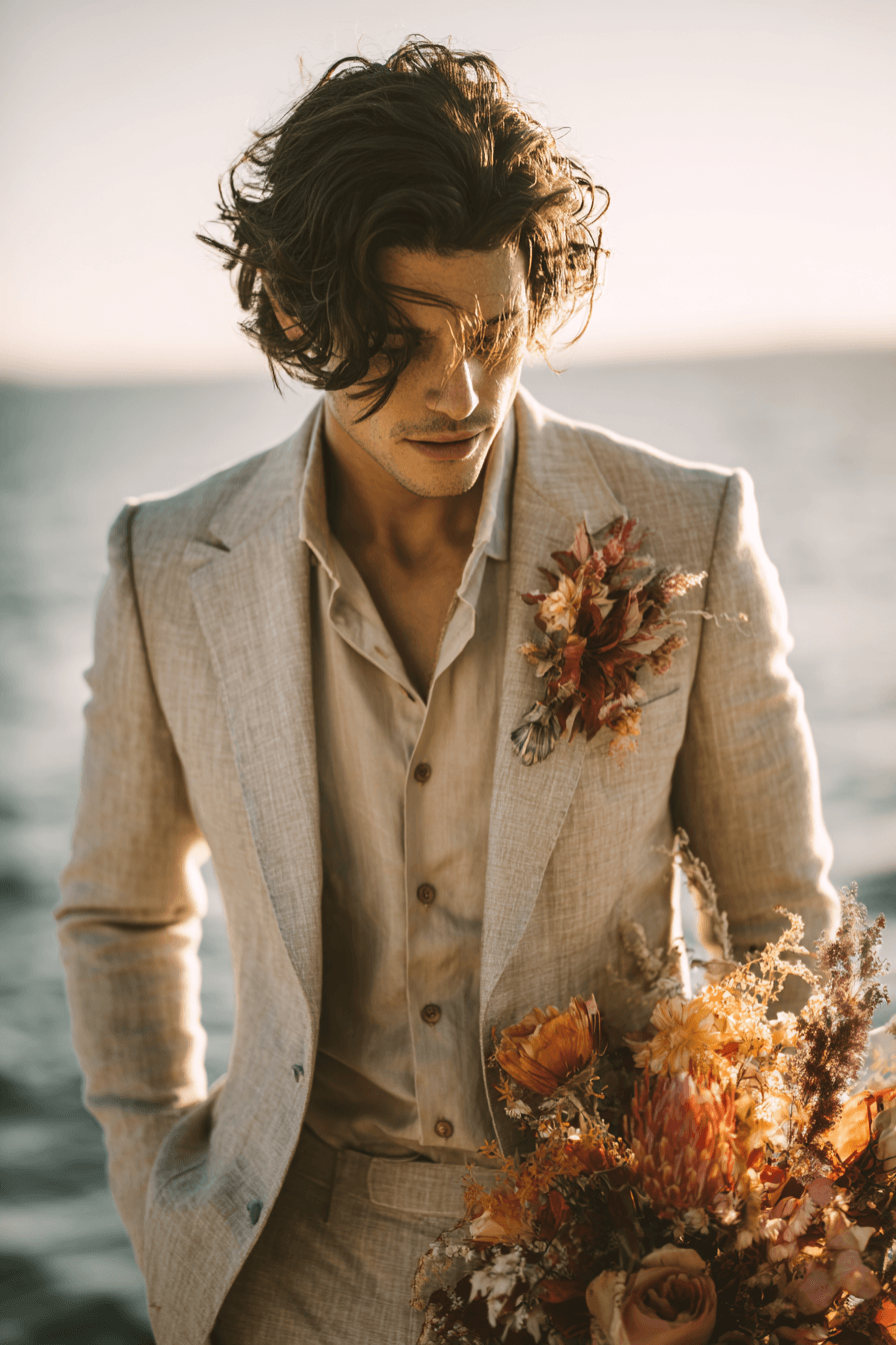 27 Beach Wedding Outfit Ideas for Men That Look Effortlessly Stylish