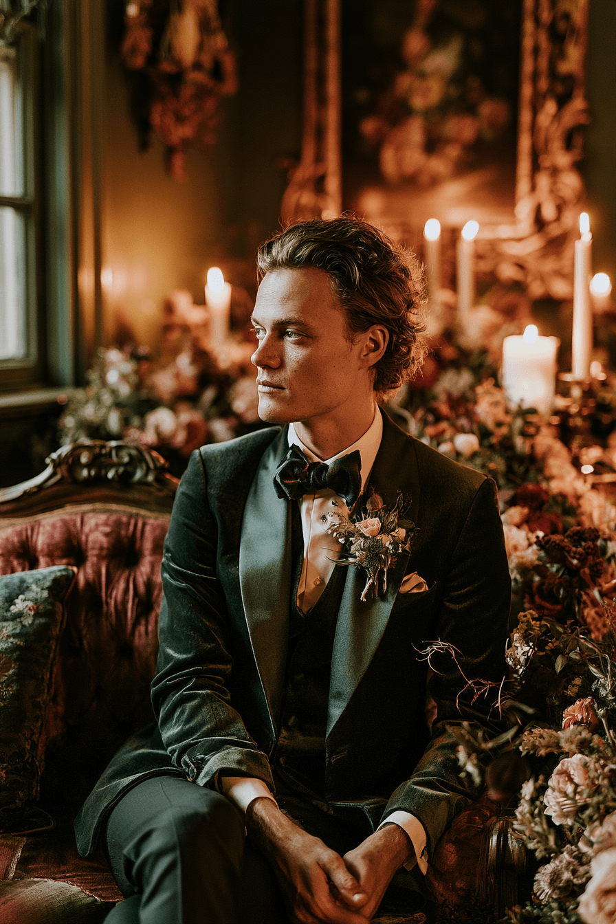 27 Green Tuxedo Wedding Ideas for a Stylish and Modern Celebration