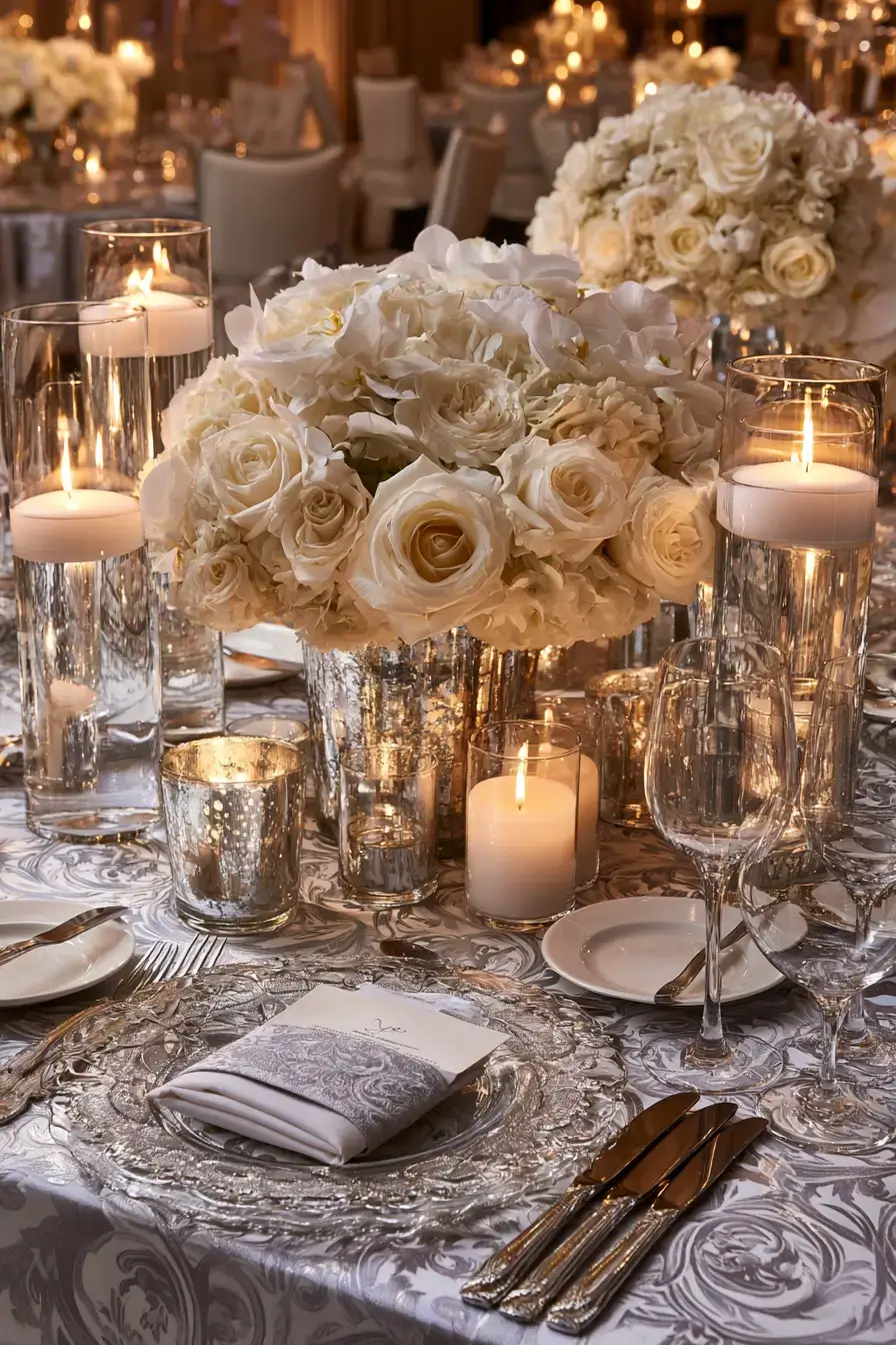 27 Must Try 25th Anniversary Decoration Ideas for a Stylish Silver Anniversary
