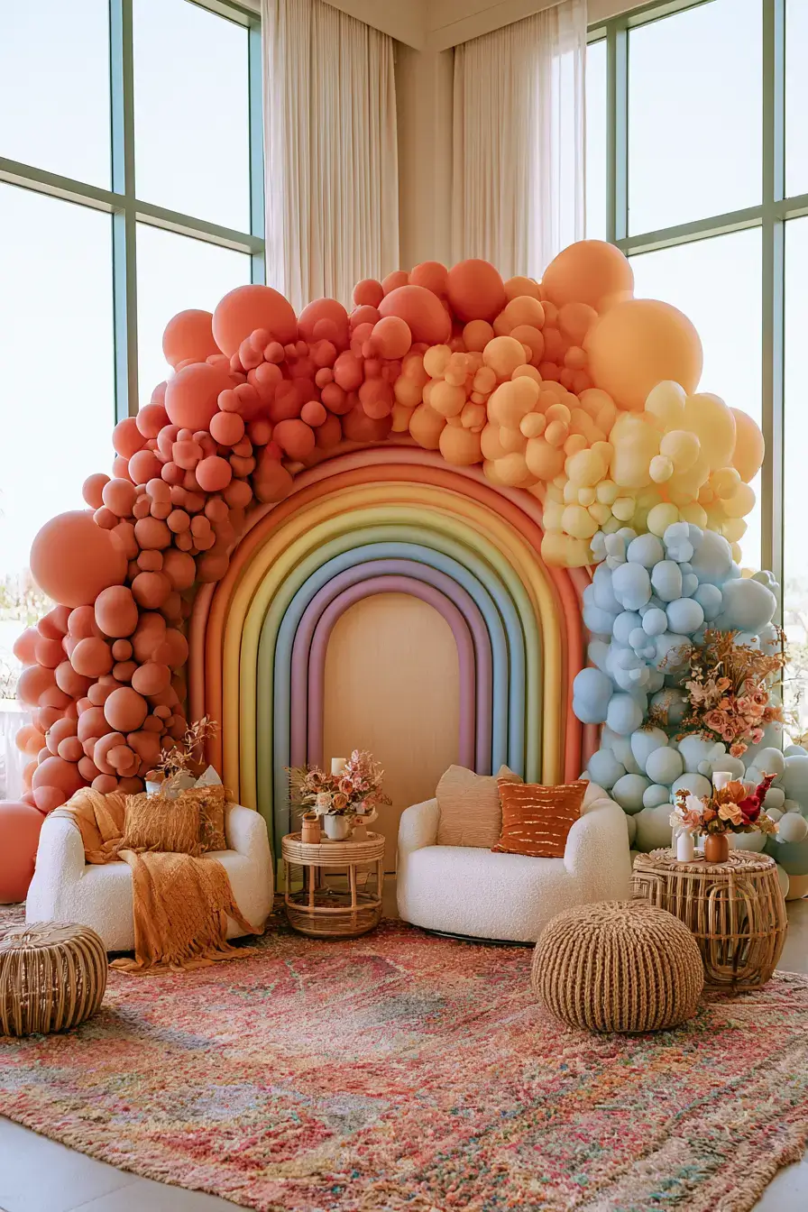 27 Beautiful Rainbow Baby Shower Ideas for a Joyful Celebration