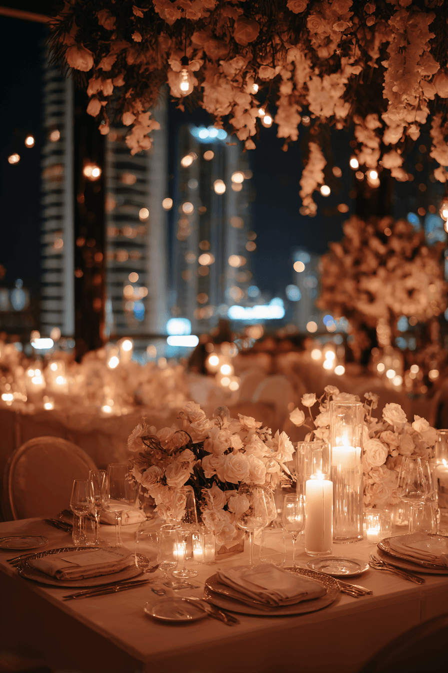 27 Breathtaking Rooftop Wedding Reception Ideas You'll Love
