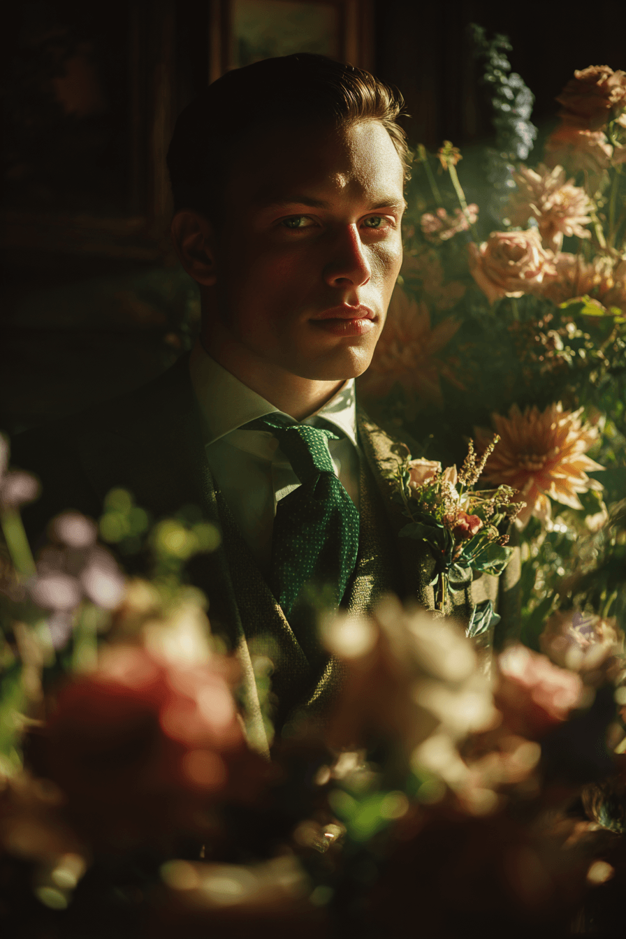 27 Green Groom Attire Combinations for a Sophisticated Wedding