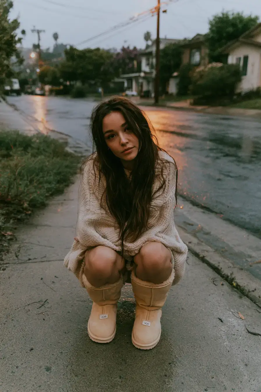 27 Chic Rainy Day Outfits You'll Want to Wear All Season