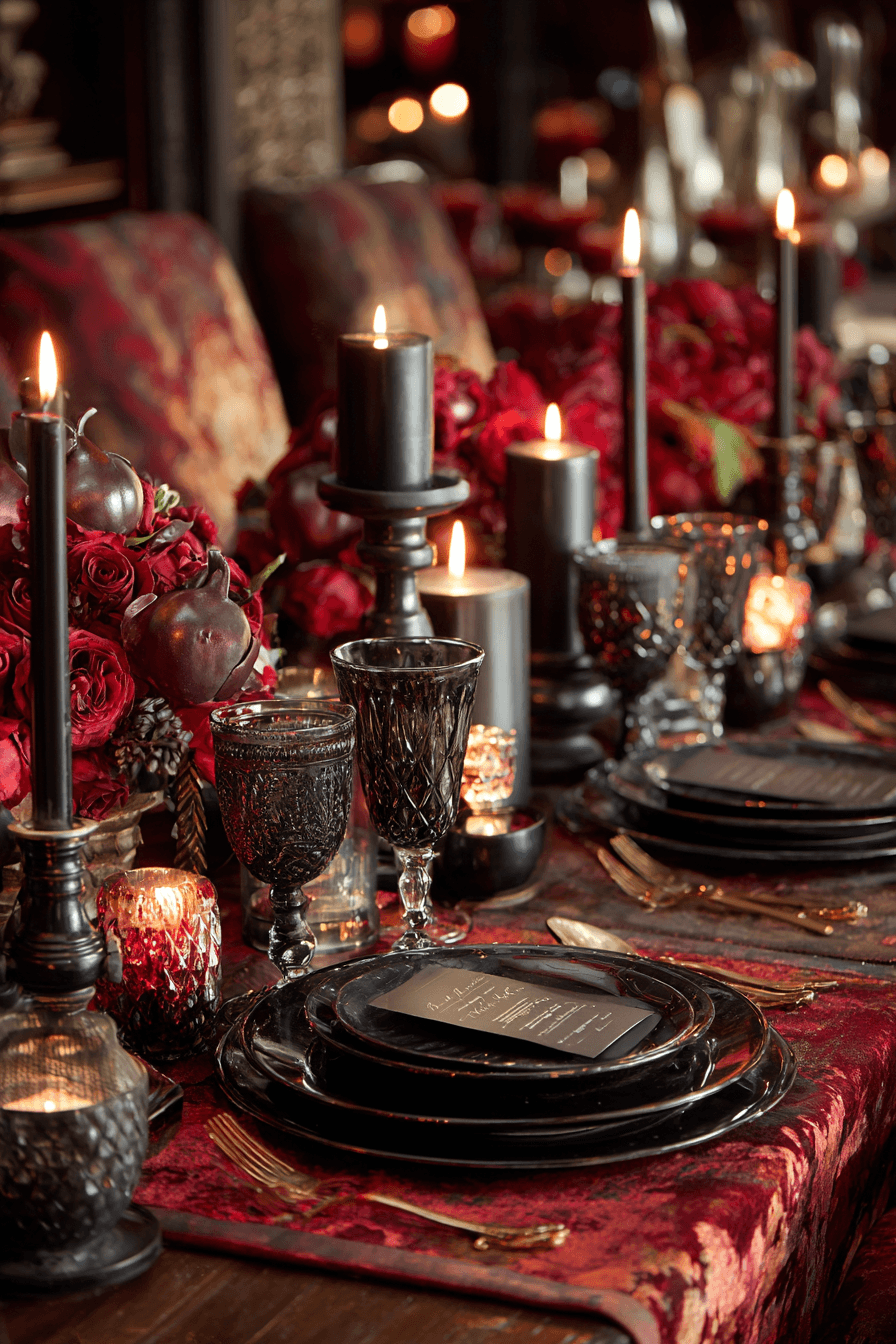 27 Halloween Wedding Themes That Are Equal Parts Elegant and Eerie