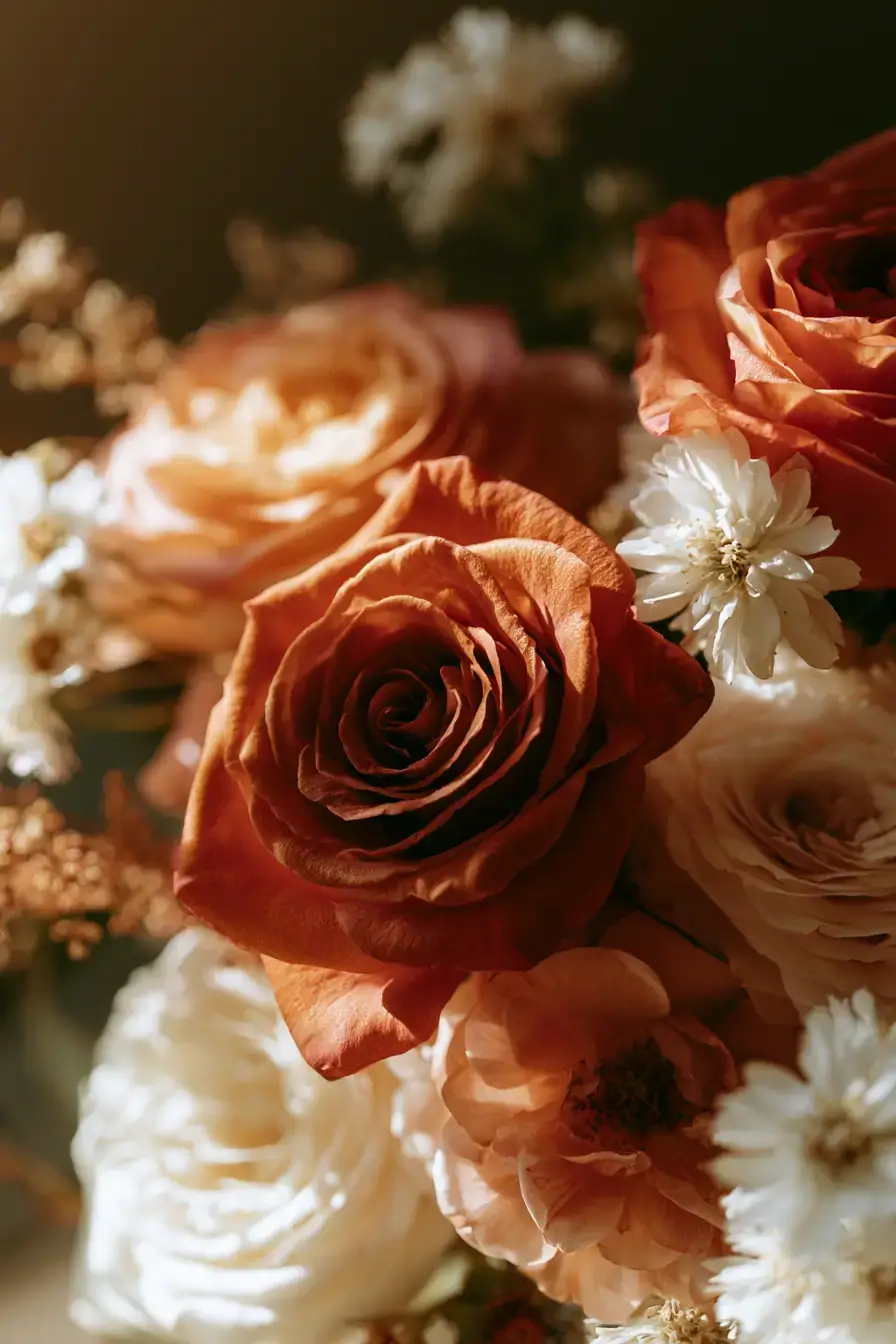 27 Elegant Burnt Orange Wedding Flower Ideas for a Timeless Look