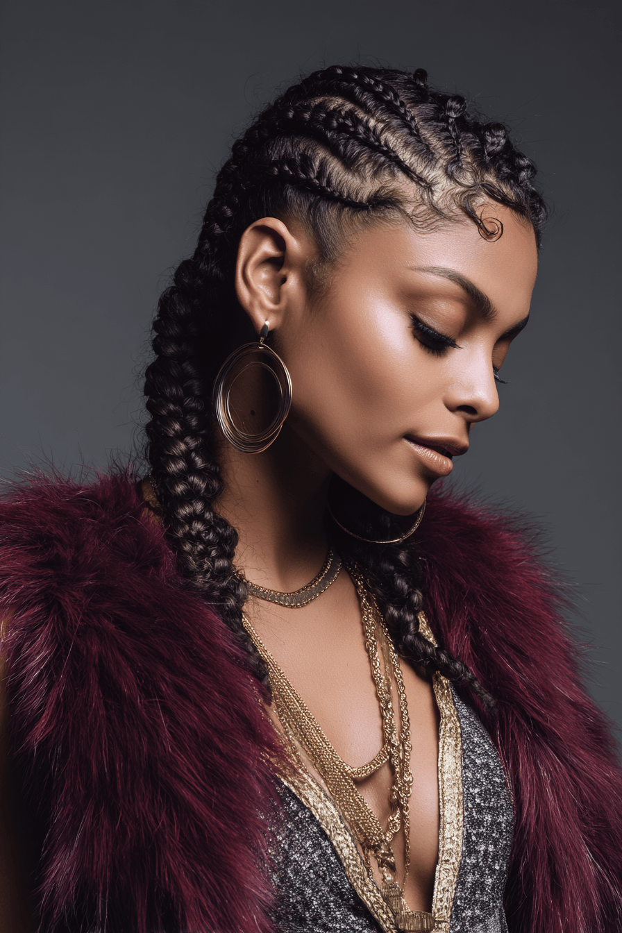 27 Chic Braided Cornrow Hairstyles for a Fresh New Look