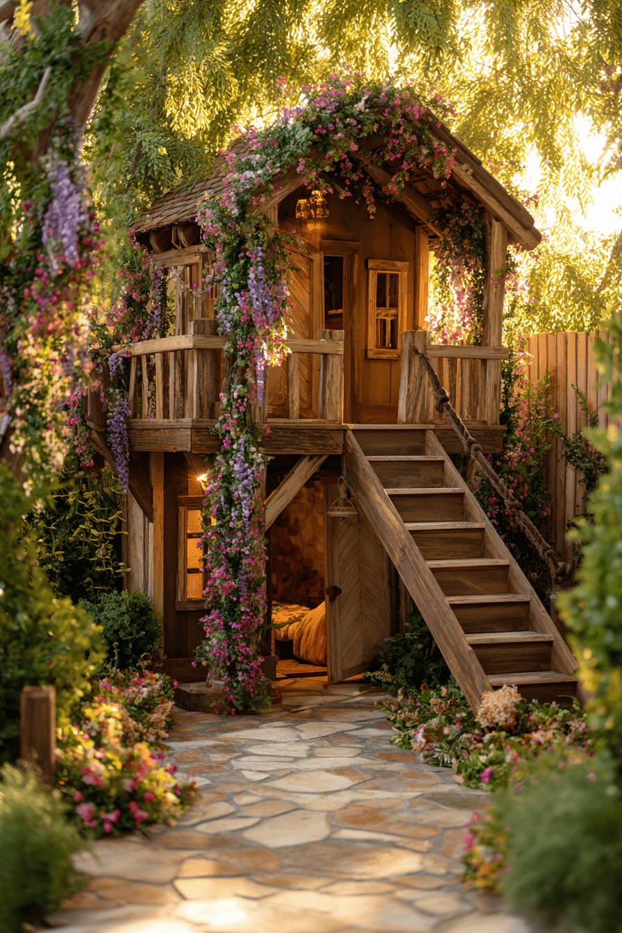 27 Amazing Children's Garden Play Areas That Spark Imagination