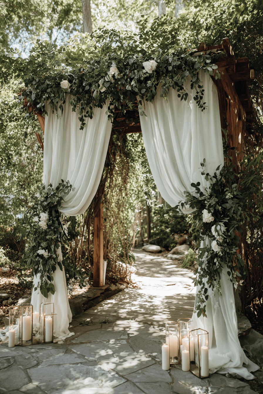 27 Beautiful Sage Green Wedding Backdrop Ideas for Every Theme