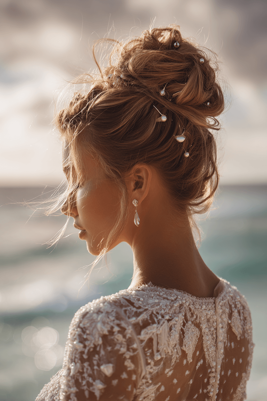 27 Effortless Beach Wedding Hairstyles for a Natural Bridal Glow