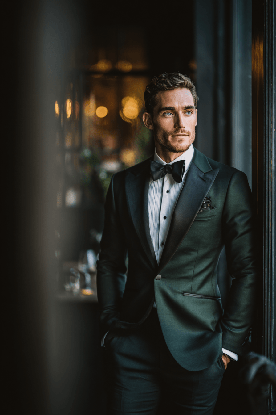27 Green Groom Attire Combinations for a Sophisticated Wedding