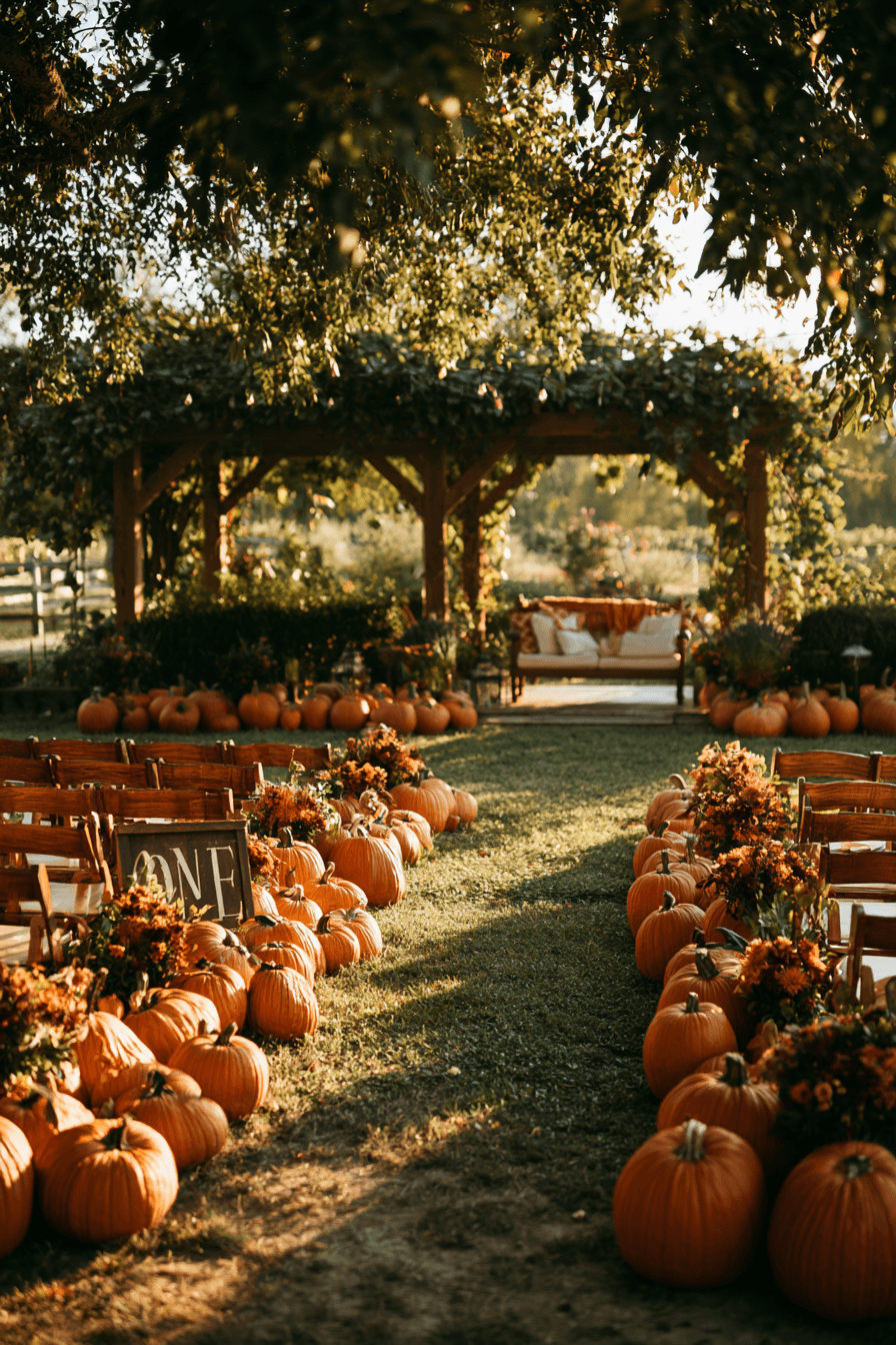27 Cozy Fall Outdoor Wedding Ideas for a Romantic Autumn Ceremony