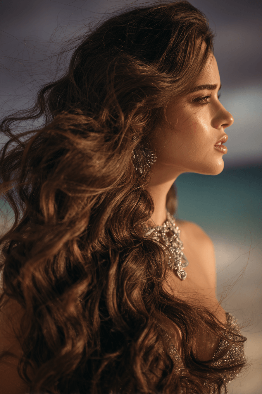 27 Effortless Beach Wedding Hairstyles for a Natural Bridal Glow