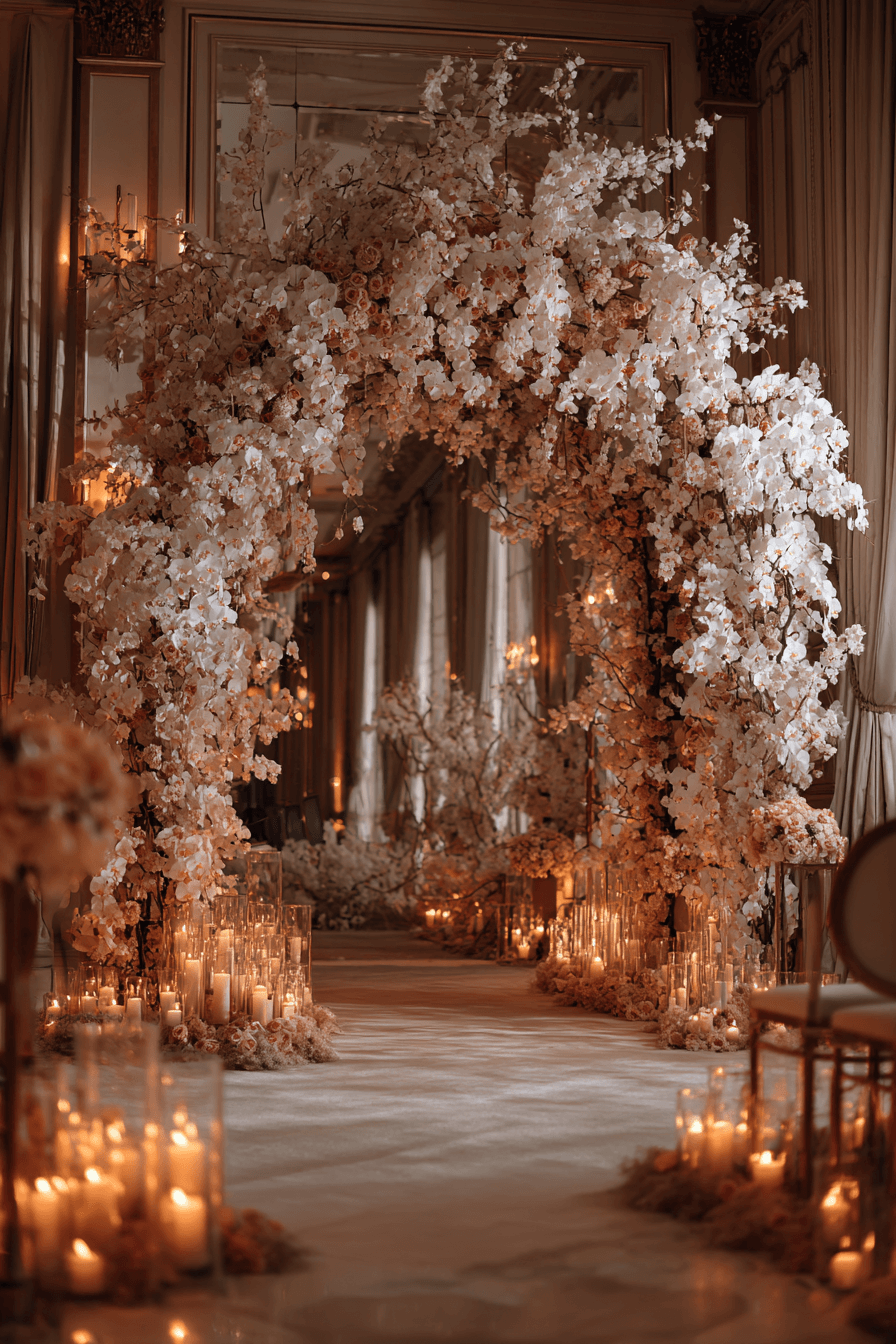 27 Floral Arch Wedding Ideas to Create the Ultimate Ceremony Backdrop