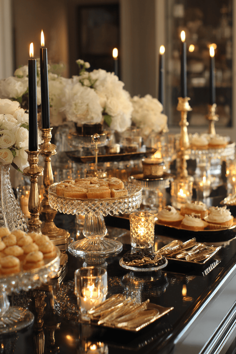 27 Fabulous Black and Gold Dinner Party Ideas for a Glamorous Celebration