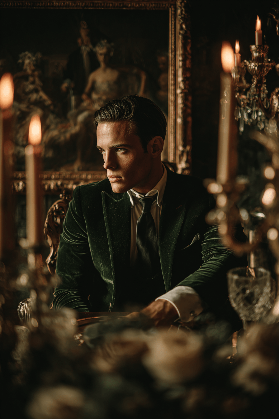 27 Green Groom Attire Combinations for a Sophisticated Wedding
