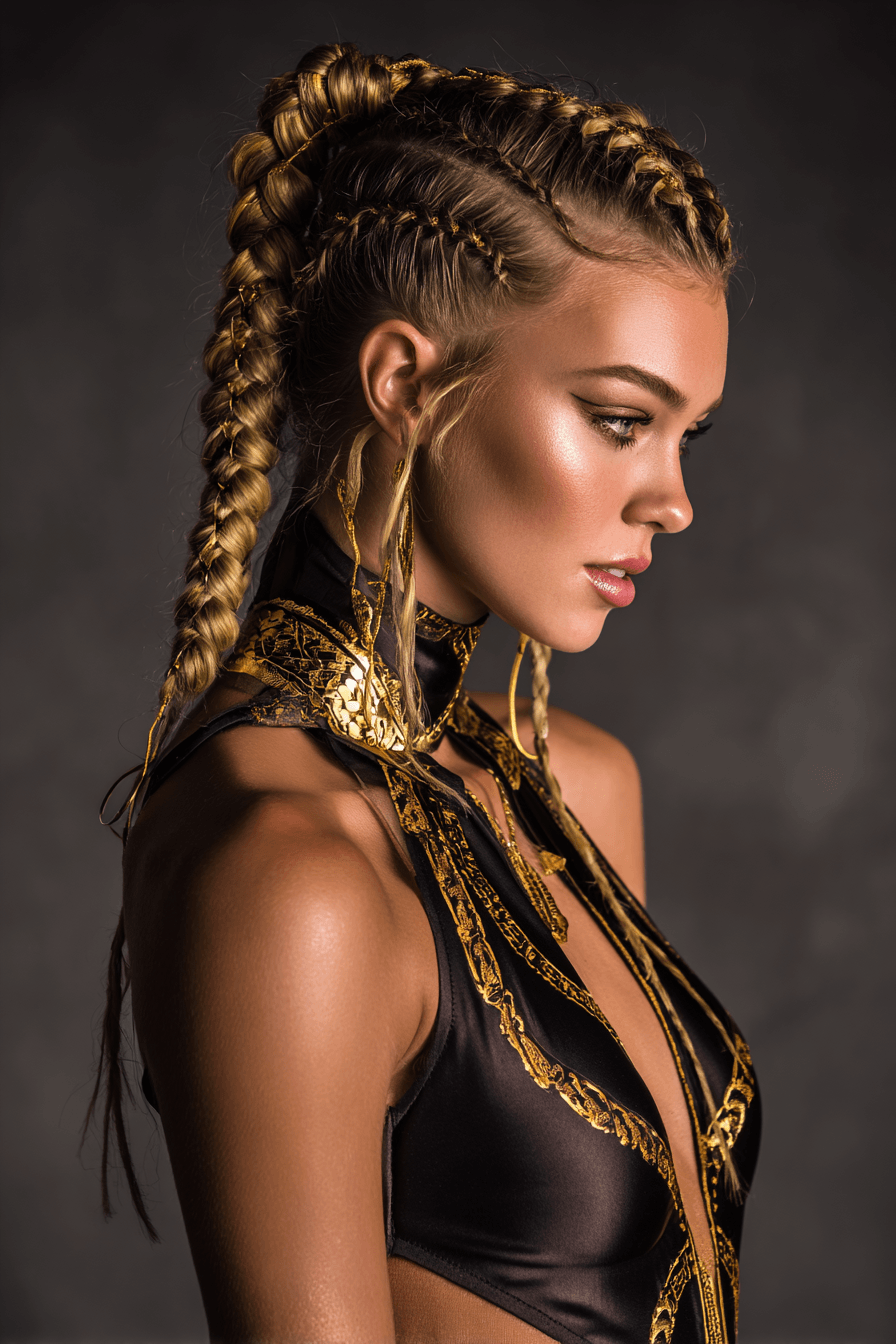 27 Chic Braided Cornrow Hairstyles for a Fresh New Look