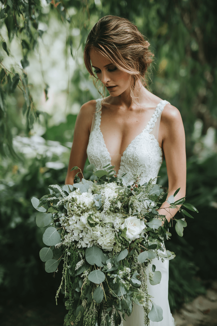 27 Beautiful Cascading Wedding Bouquets for Your Dream Wedding
