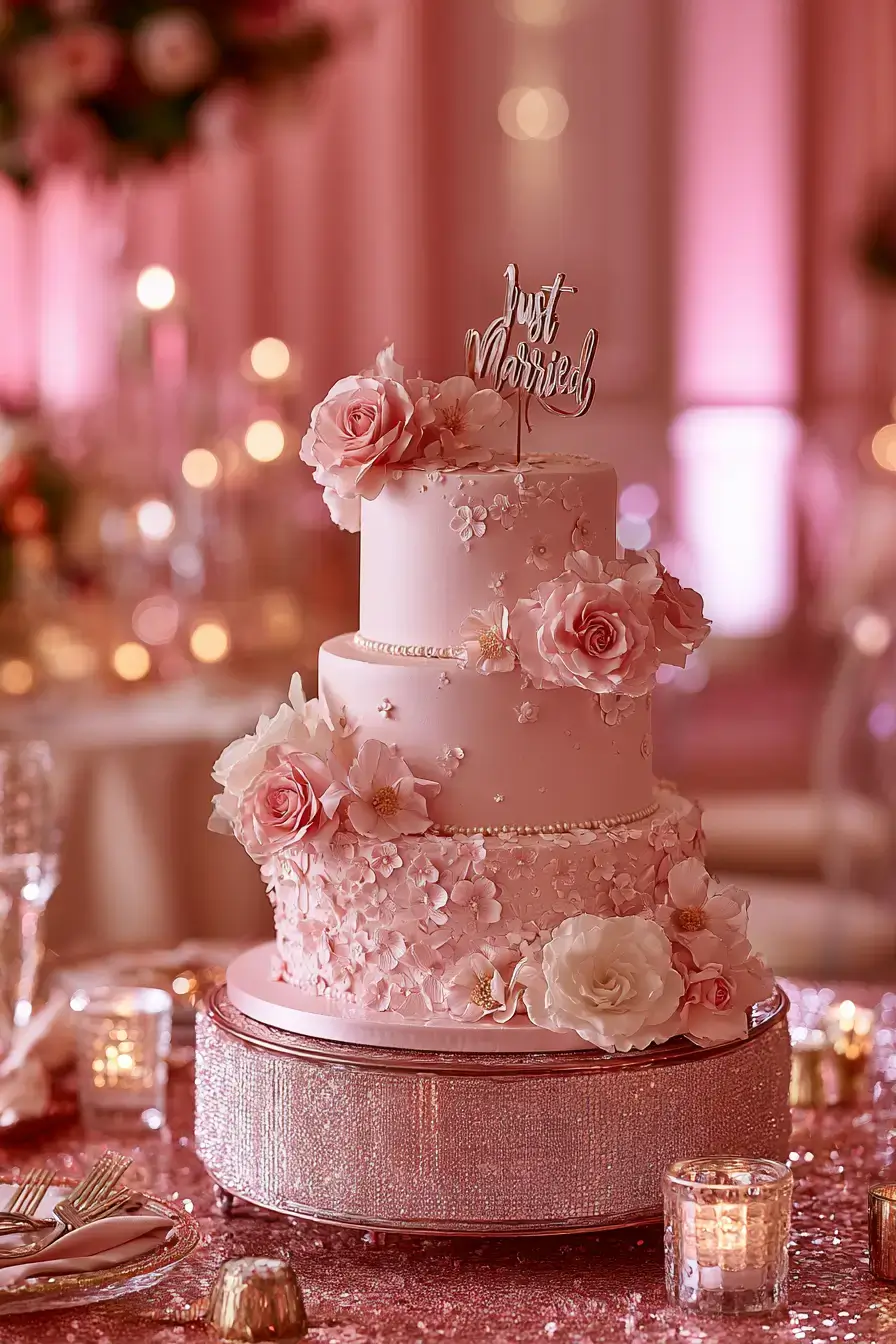 27 Elegant Just Married Cake Ideas for a Picture Perfect Reception