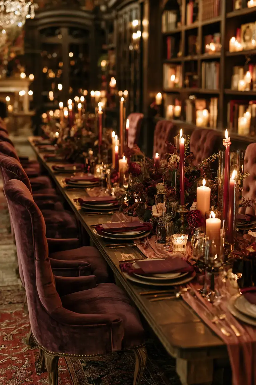 27 Beautiful Burgundy and Blush Wedding Color Combinations
