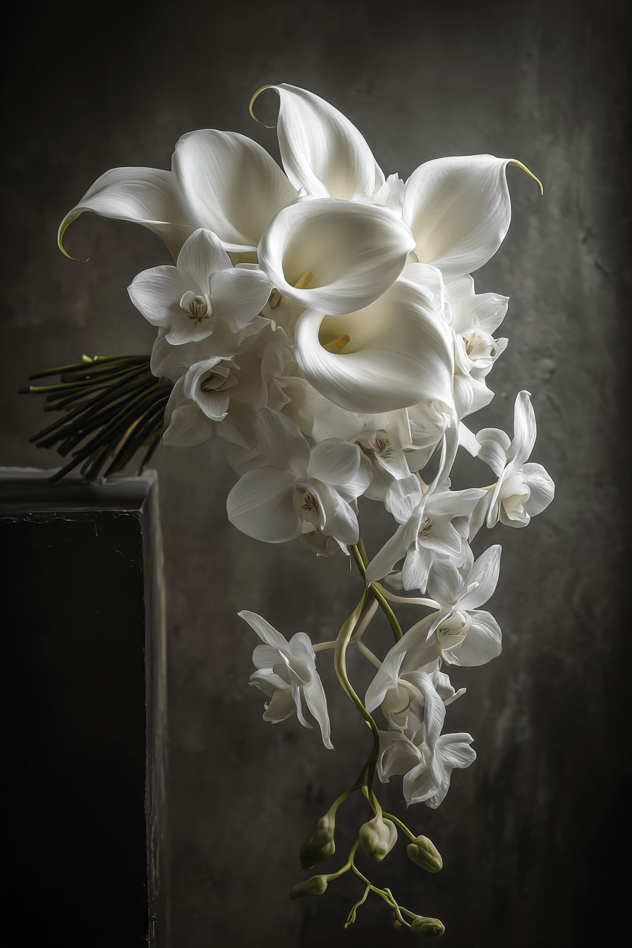 27 Beautiful Cascading Wedding Bouquets for Your Dream Wedding