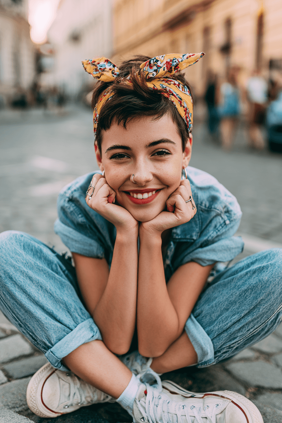 27 Stylish Bandana Hairstyles for Short Hair to Elevate Your Look